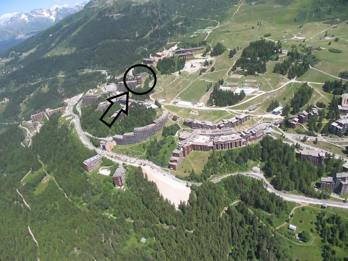 Studio 4 Pers. A Arc 1800, Skis Aux Pieds, Proche Commerces, Balcon, Tout Equipe - Fr-1-411-471 Les Arcs  Apartment